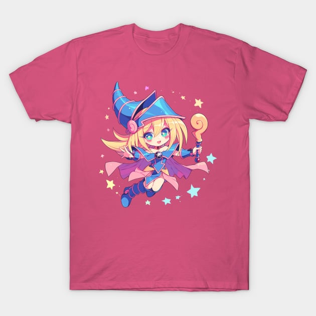 dark magicain girl T-Shirt by peterdoraki